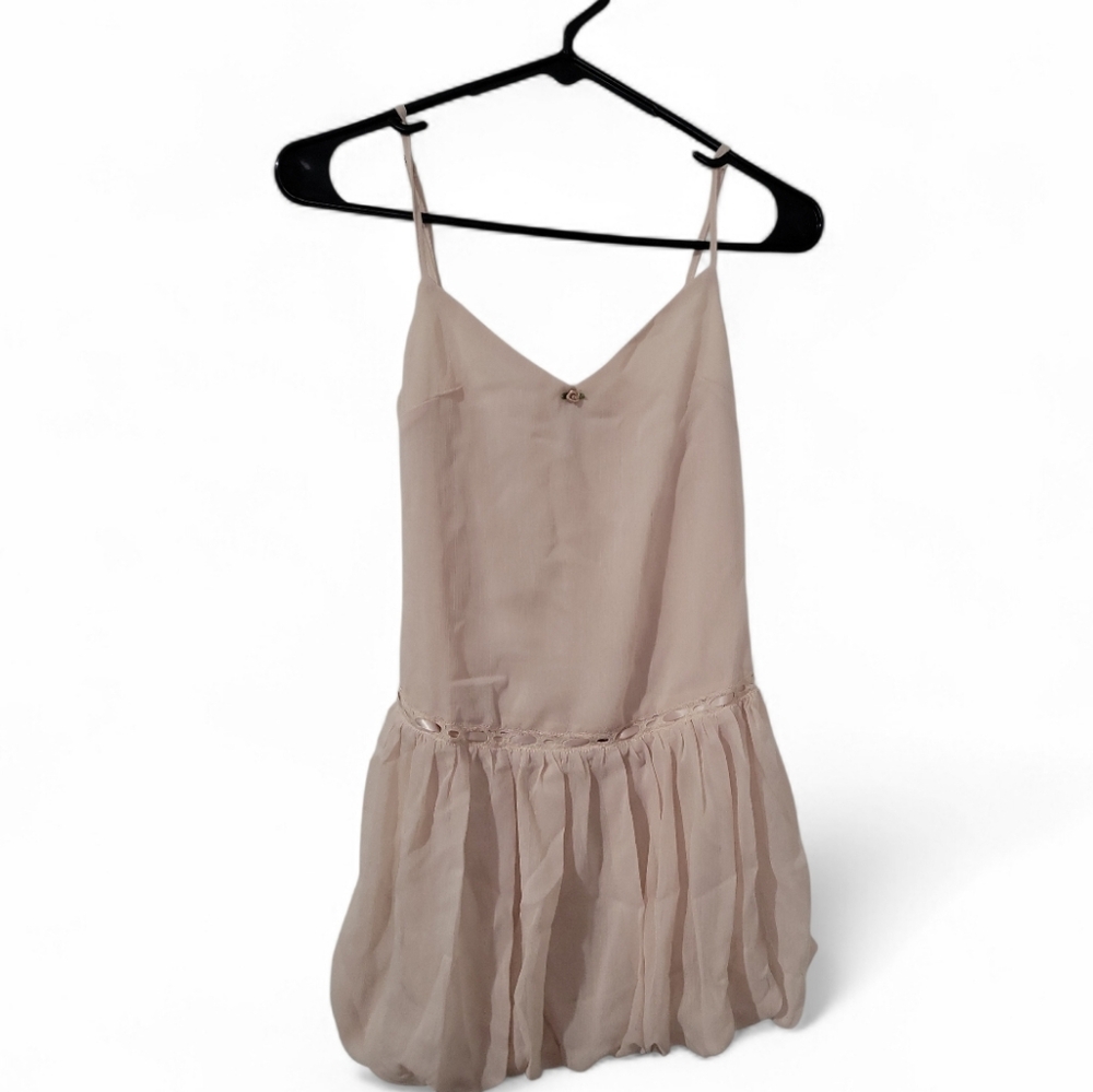Blush Sleeveless Bubble Dress SZ XS